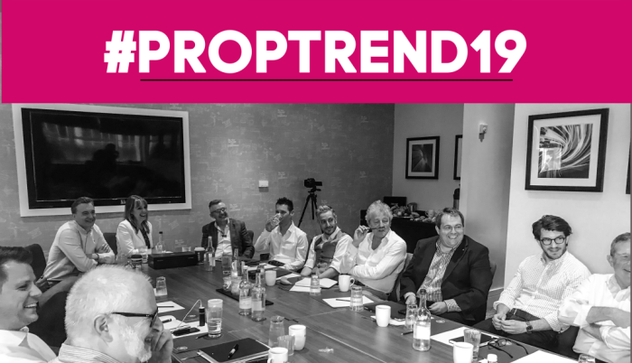 Sam at Proptrend2019 conference #Proptrend2019