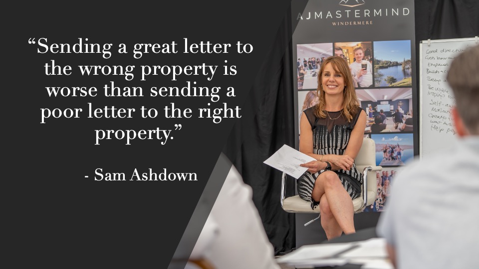 Sam Ashdown Clever Canvassing Sending a letter to the wrong property