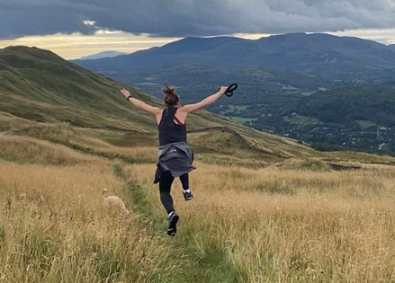 Sam Ashdown fabulous shot in Wansfell Lake District