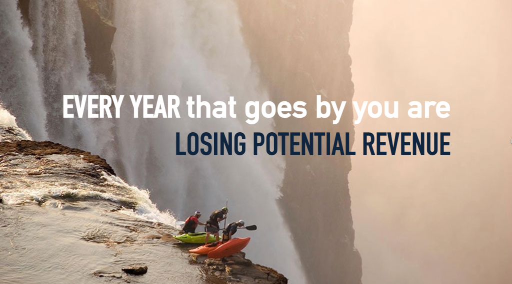 Quote about "Every year that goes by you are losing potential revenue"