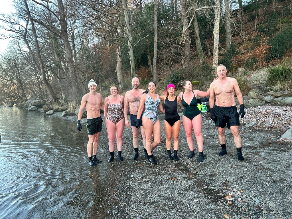 Lake swim Jan24 